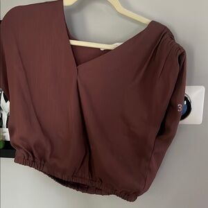 ASTR Rich Burgundy Top